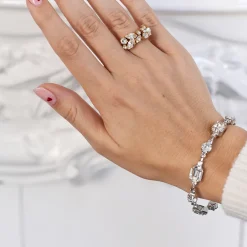 Caroline Svedbom Corinna Bracelet Crystal Clearance
