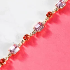 Caroline Svedbom Corinna Bracelet Coral Combo Clearance