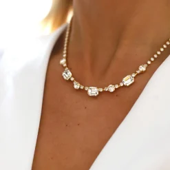 Caroline Svedbom Corinna Necklace Crystal Flash Sale
