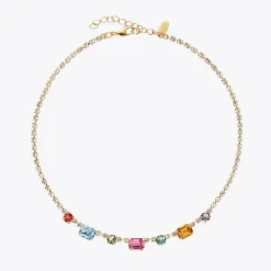 Caroline Svedbom Corinna Necklace Rainbow Combo Best