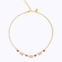 Caroline Svedbom Corinna Necklace Coral Combo Fashion