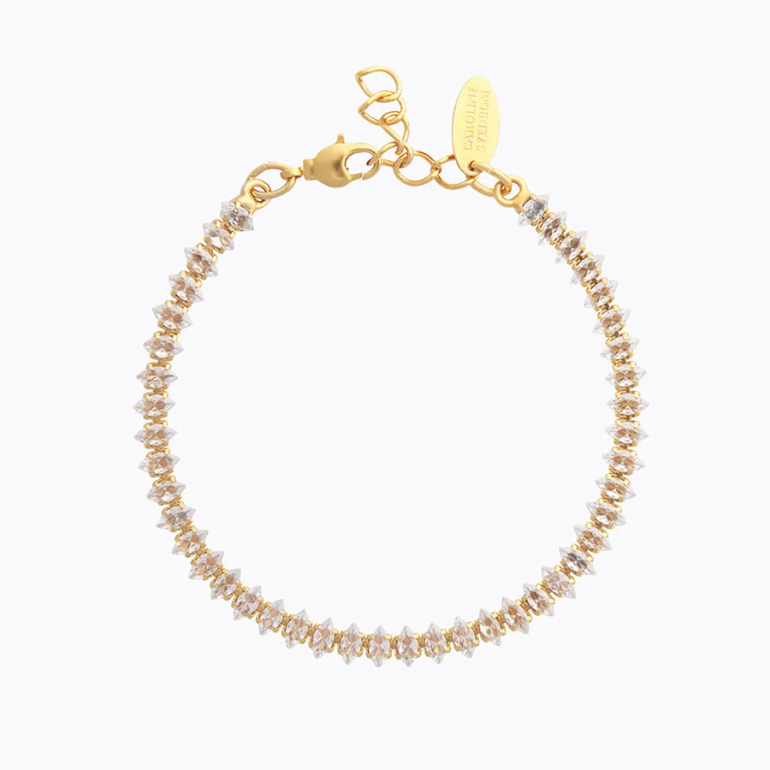 Caroline Svedbom Crystal Navette Bracelet/Crystal New