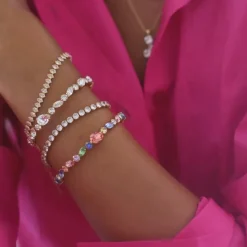 Caroline Svedbom Crystal Navette Bracelet/Crystal New