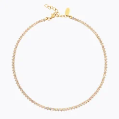 Caroline Svedbom Crystal Navette Necklace/Crystal New