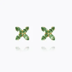 Caroline Svedbom Crystal Star Earrings Peridot Shop