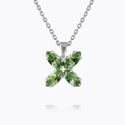 Caroline Svedbom Crystal Star Necklace Peridot Sale