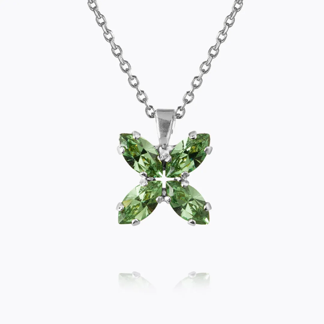 Caroline Svedbom Crystal Star Necklace Peridot Sale