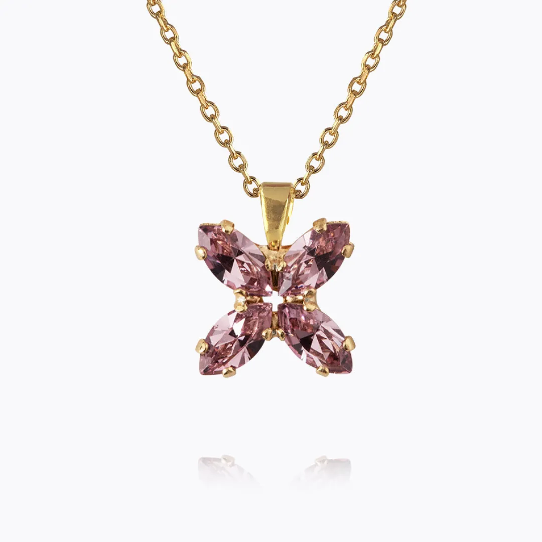 Caroline Svedbom Crystal Star Necklace Light Amethyst Cheap