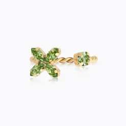 Caroline Svedbom Crystal Star Ring Peridot Sale
