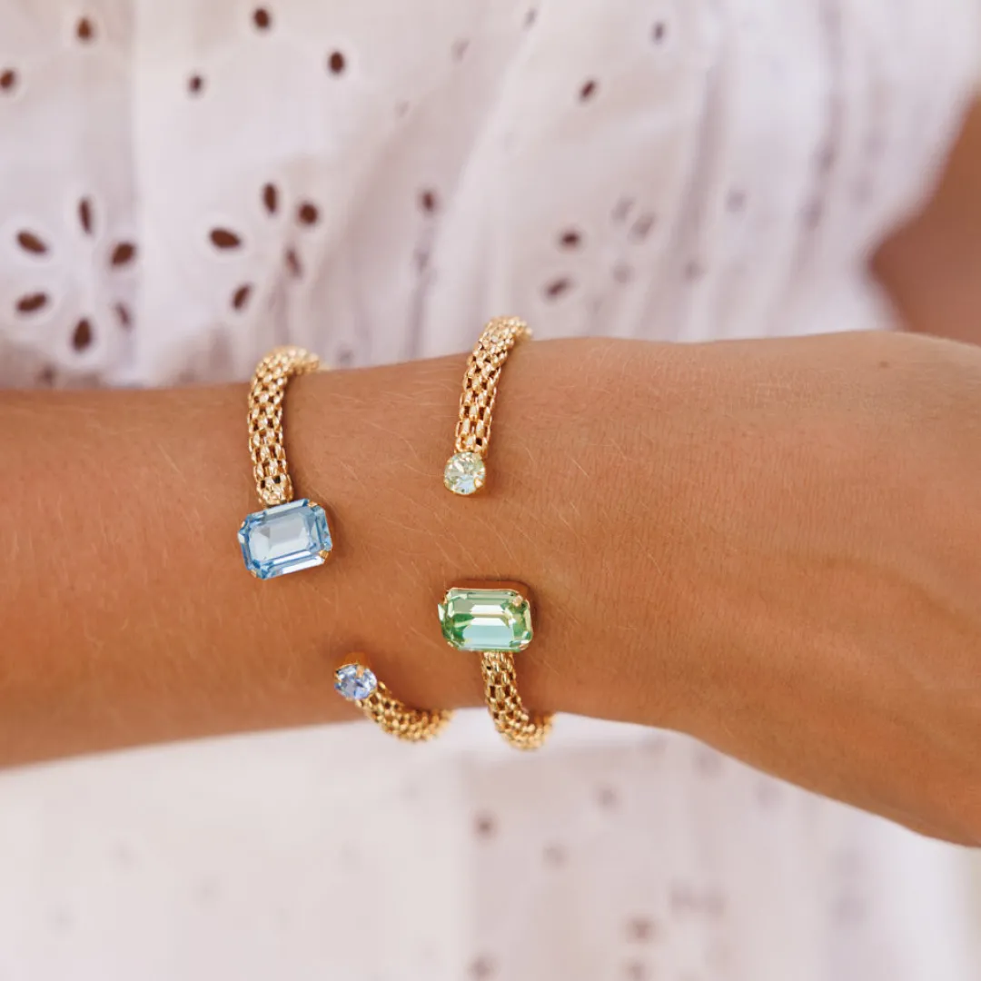 Caroline Svedbom Daria Bracelet Aquamarine + Light Sapphire Sale