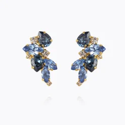 Caroline Svedbom Demi Earrings Blue Combo Best Sale