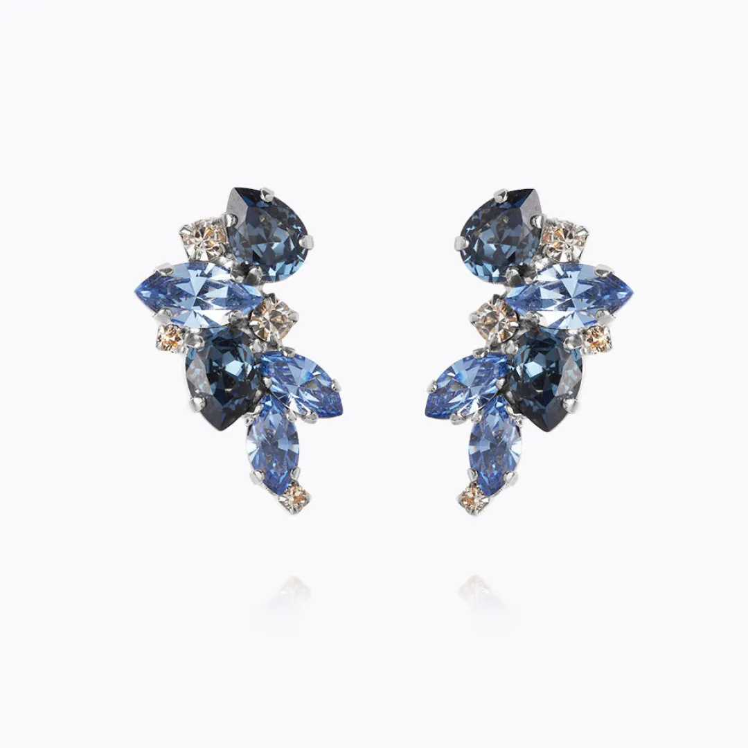 Caroline Svedbom Demi Earrings Blue Combo Best Sale