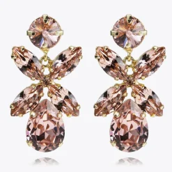 Caroline Svedbom Dione Earrings Vintage Rose Best