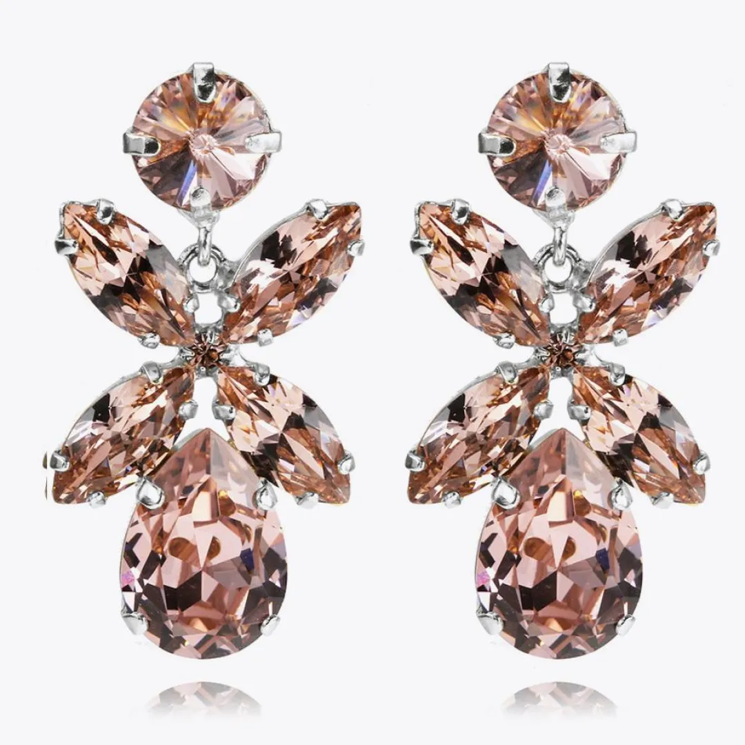 Caroline Svedbom Dione Earrings Vintage Rose Best