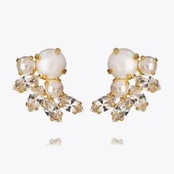 Caroline Svedbom Electra Earring/Pearl + Crystal Discount