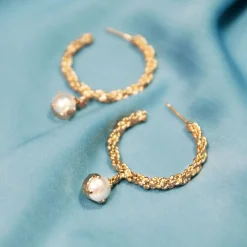 Caroline Svedbom Elena Earrings/Pearl Shop