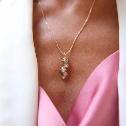 Caroline Svedbom Elina Necklace Crystal Clearance