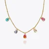 Caroline Svedbom Estelle Necklace Rainbow Combo Clearance