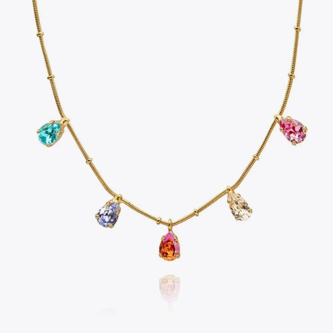 Caroline Svedbom Estelle Necklace Rainbow Combo Clearance