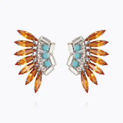 Caroline Svedbom Feather Earrings (Limited Edition) Sale