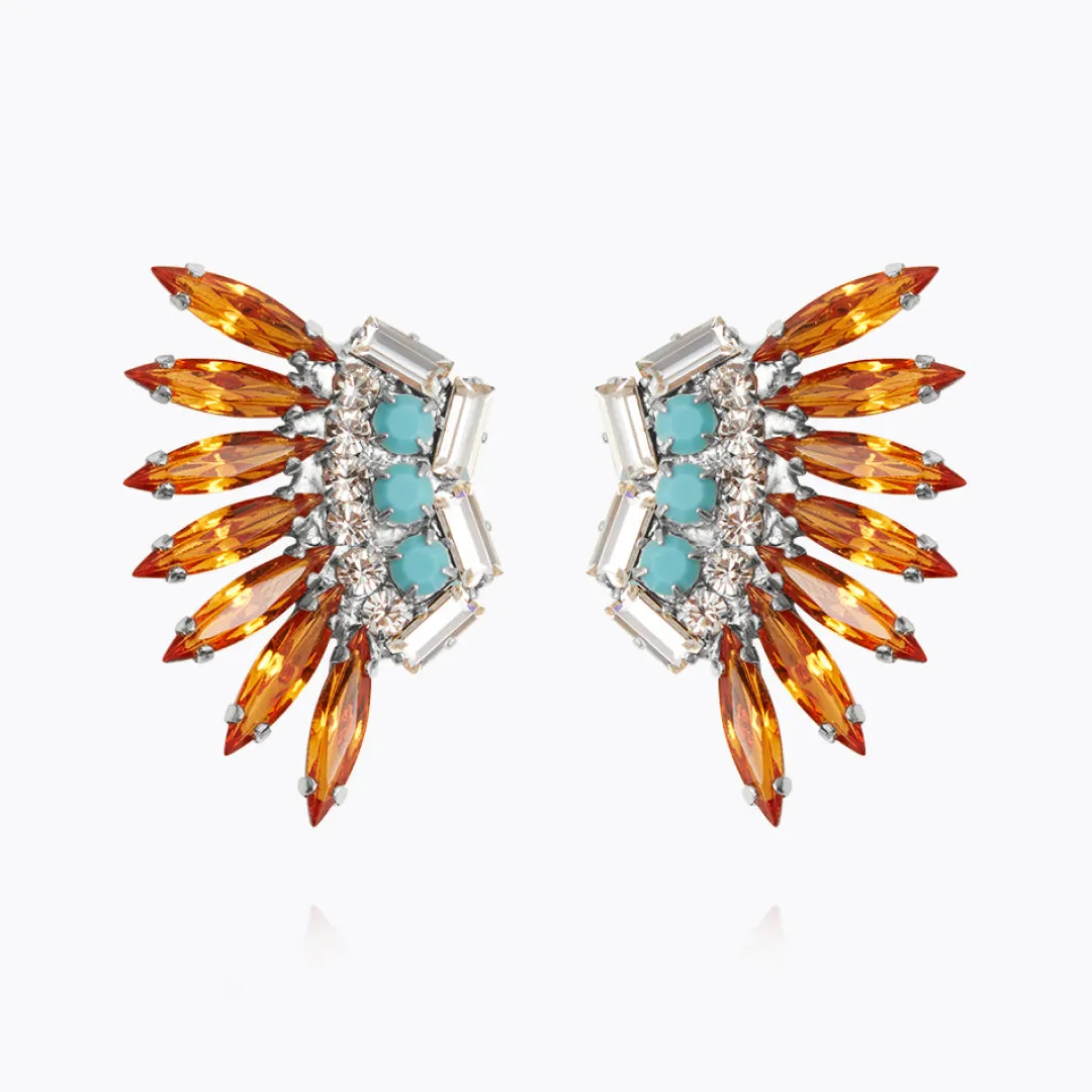 Caroline Svedbom Feather Earrings (Limited Edition) Sale