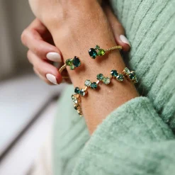 Caroline Svedbom Fiona Bracelet Green Combo Best Sale