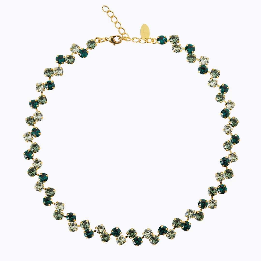 Caroline Svedbom Fiona Necklace Green Combo Clearance