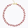 Caroline Svedbom Fiona Necklace Rose Combo Best Sale