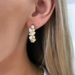 Caroline Svedbom Gabriella Earrings Crystal Online