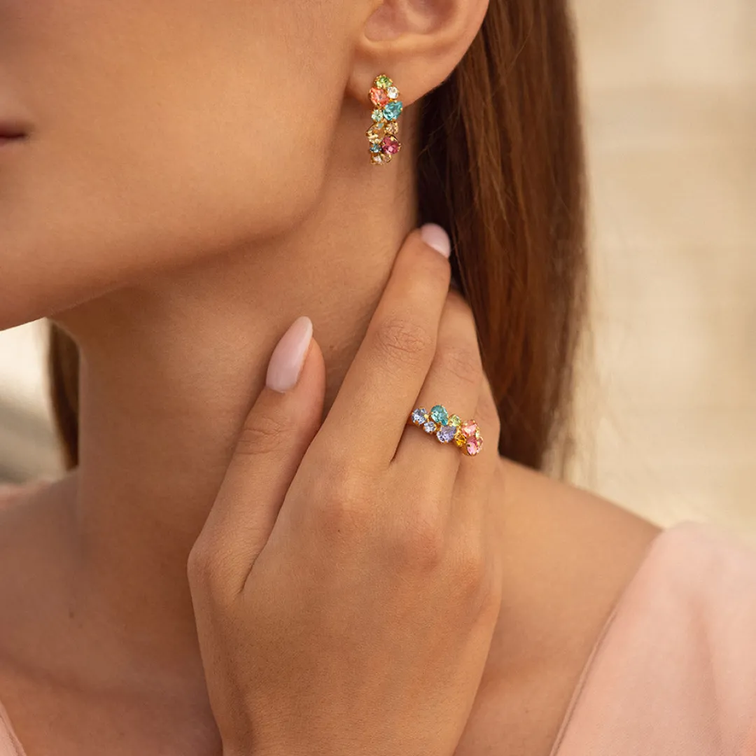 Caroline Svedbom Gabriella Earrings Rainbow Combo Best Sale