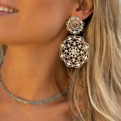 Caroline Svedbom Gardenia Earrings/Rainbow Combo Outlet