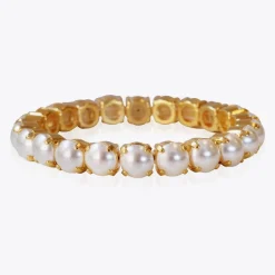 Caroline Svedbom Gia Stretch Bracelet Pearl Fashion