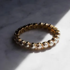 Caroline Svedbom Gia Stretch Bracelet Pearl Fashion