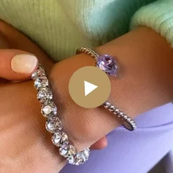Caroline Svedbom Gia Stretch Bracelet/Crystal Shop