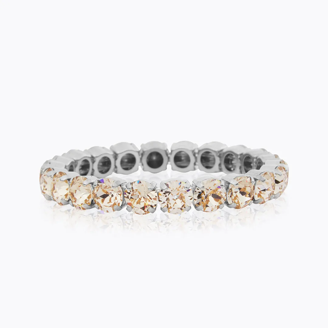 Caroline Svedbom Gia Stud Bracelet Light Silk New