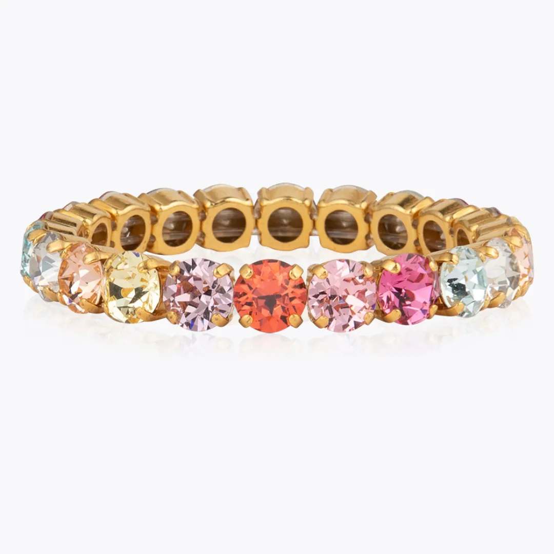 Caroline Svedbom Gia Stud Bracelet Pastel Rainbow Combo Hot