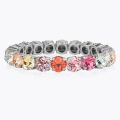 Caroline Svedbom Gia Stud Bracelet Pastel Rainbow Combo Hot