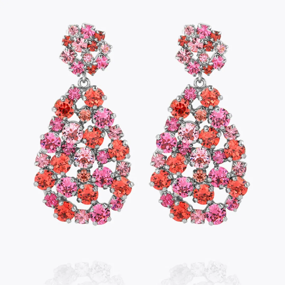 Caroline Svedbom Hanna Earrings Coral Combo Cheap