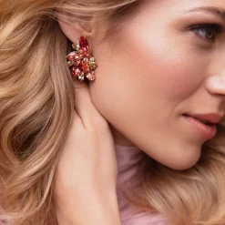 Caroline Svedbom Iris Earcuff/Rose Peach Combo Shop