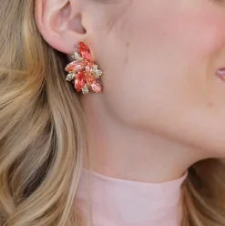 Caroline Svedbom Iris Earcuff/Rose Peach Combo Shop