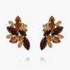 Caroline Svedbom Iris Earcuffs Smoked Topaz Combo Shop