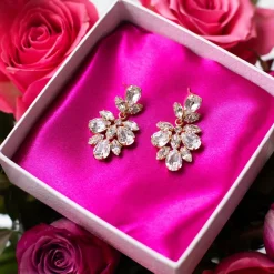 Caroline Svedbom Isabel Earrings Crystal New