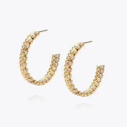 Caroline Svedbom Kaia Earring Crystal Online