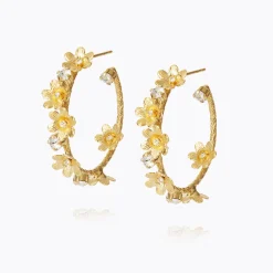Caroline Svedbom Laurel Earrings/Crystal Discount