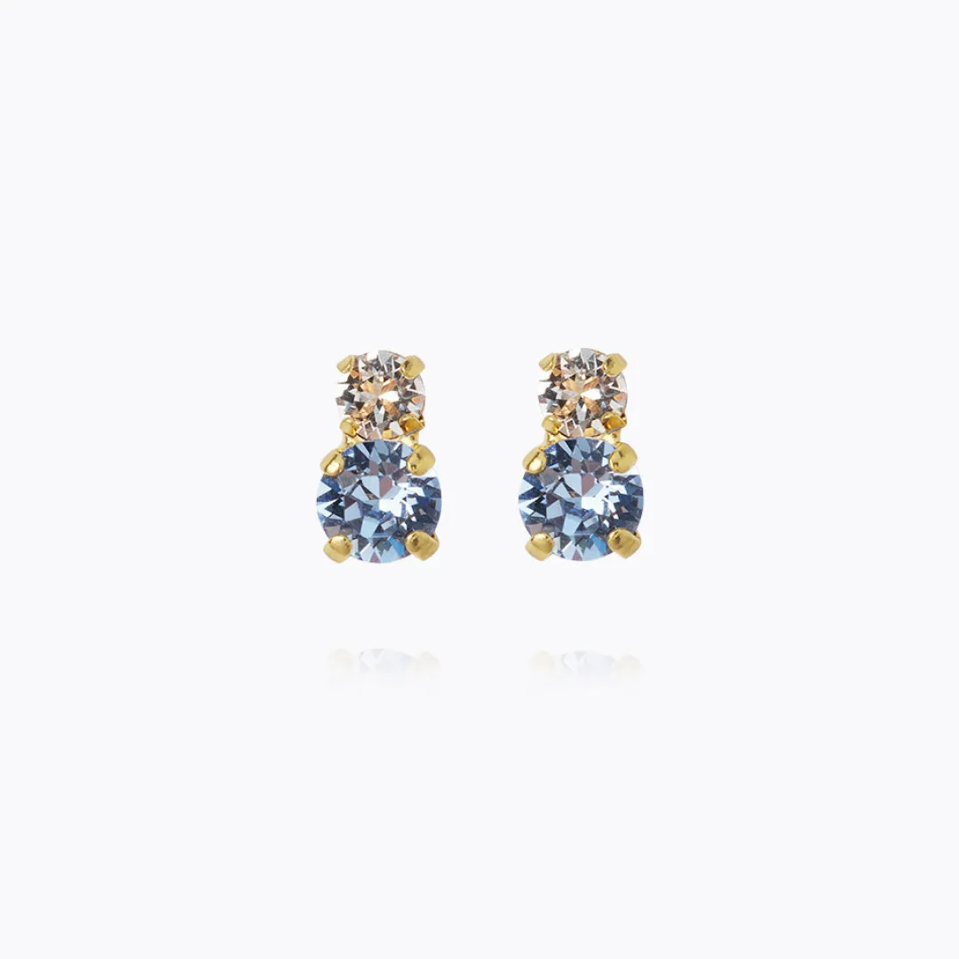 Caroline Svedbom Leah Earrings Blue Combo Fashion