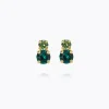Caroline Svedbom Leah Earrings Green Combo Shop