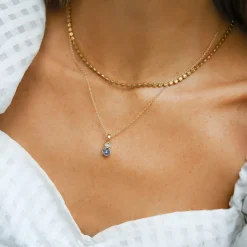 Caroline Svedbom Leah Necklace Blue Combo Best