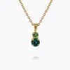 Caroline Svedbom Leah Necklace Green Combo Shop