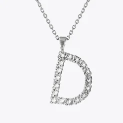 Caroline Svedbom Letter Necklace D/Crystal Hot