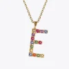 Caroline Svedbom Letter Necklace E/Rainbow Combo Sale